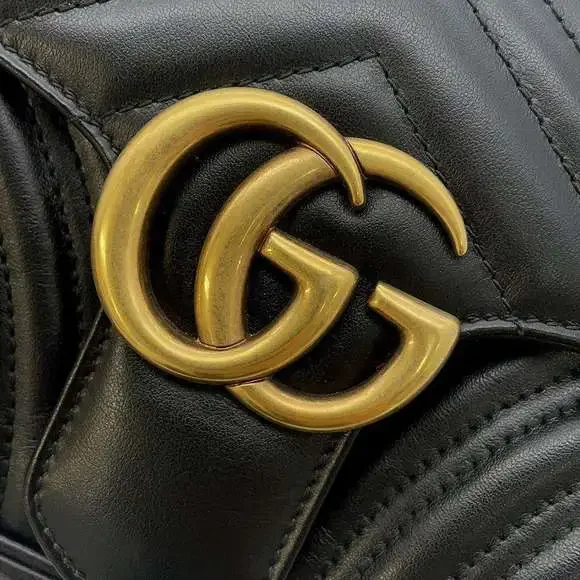 Gucci Gg Marmont Chain Shoulder Bag #90903G11B - Picture 14 of 15